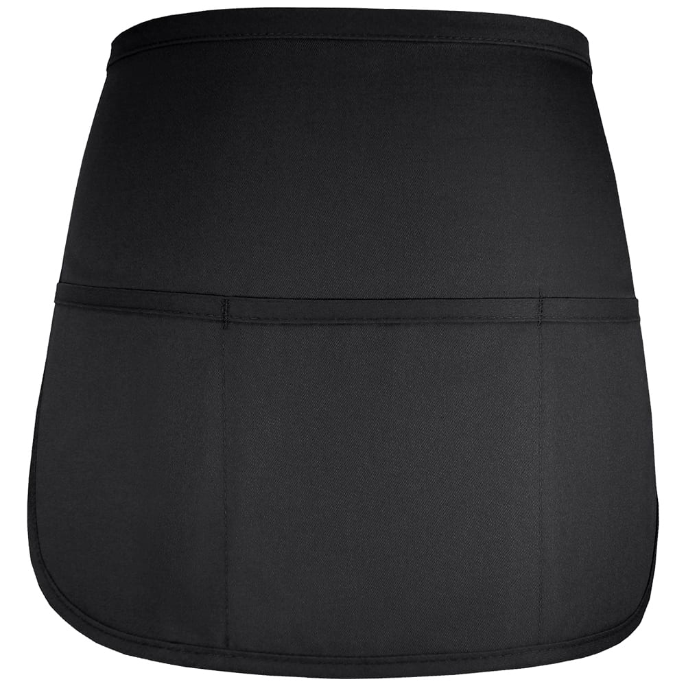 Fame® 3 Pocket Cafe Diner Rounded Waist Apron - F30 (more colors)
