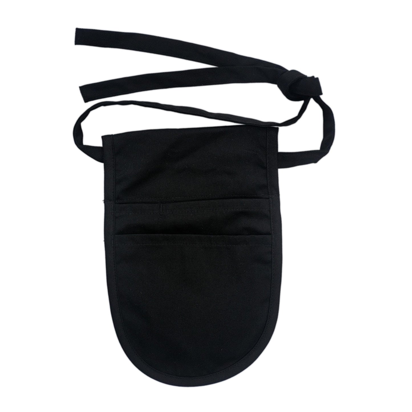 Fame® Black Money Pouch with Tie Belt - F31PT