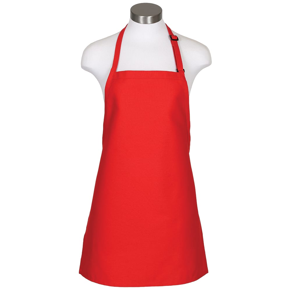 Fame® No Pocket Adjustable Long Bib Apron - F33L (more colors)
