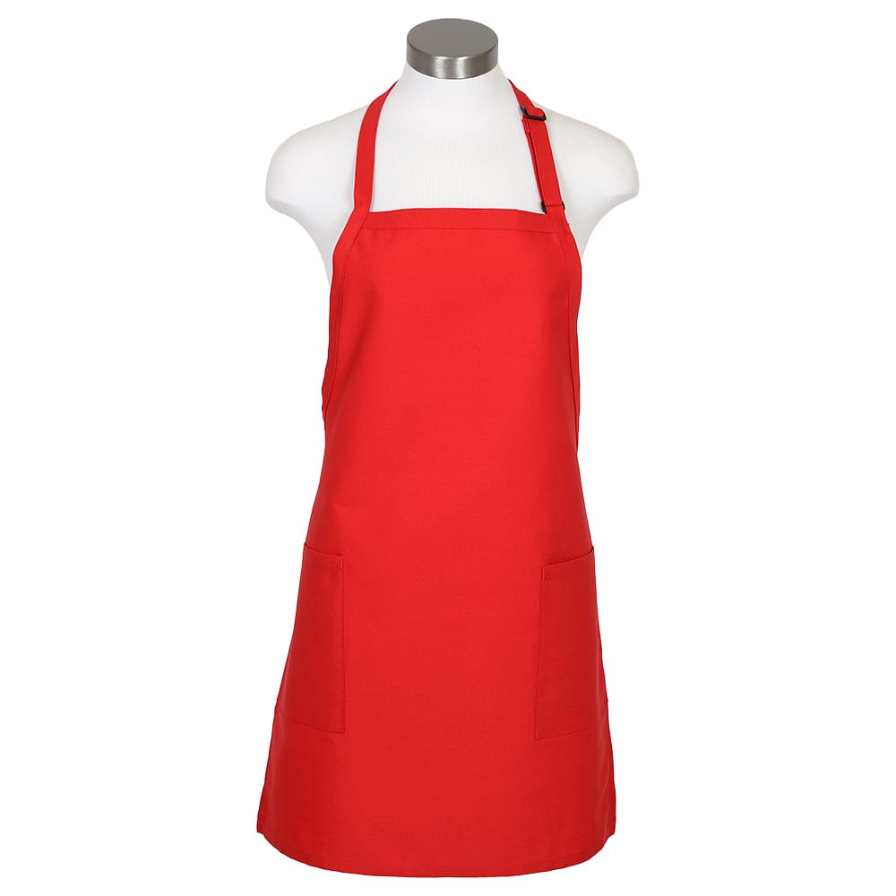 Fame® Two Patch Pocket Bib Apron - F53 (more colors)