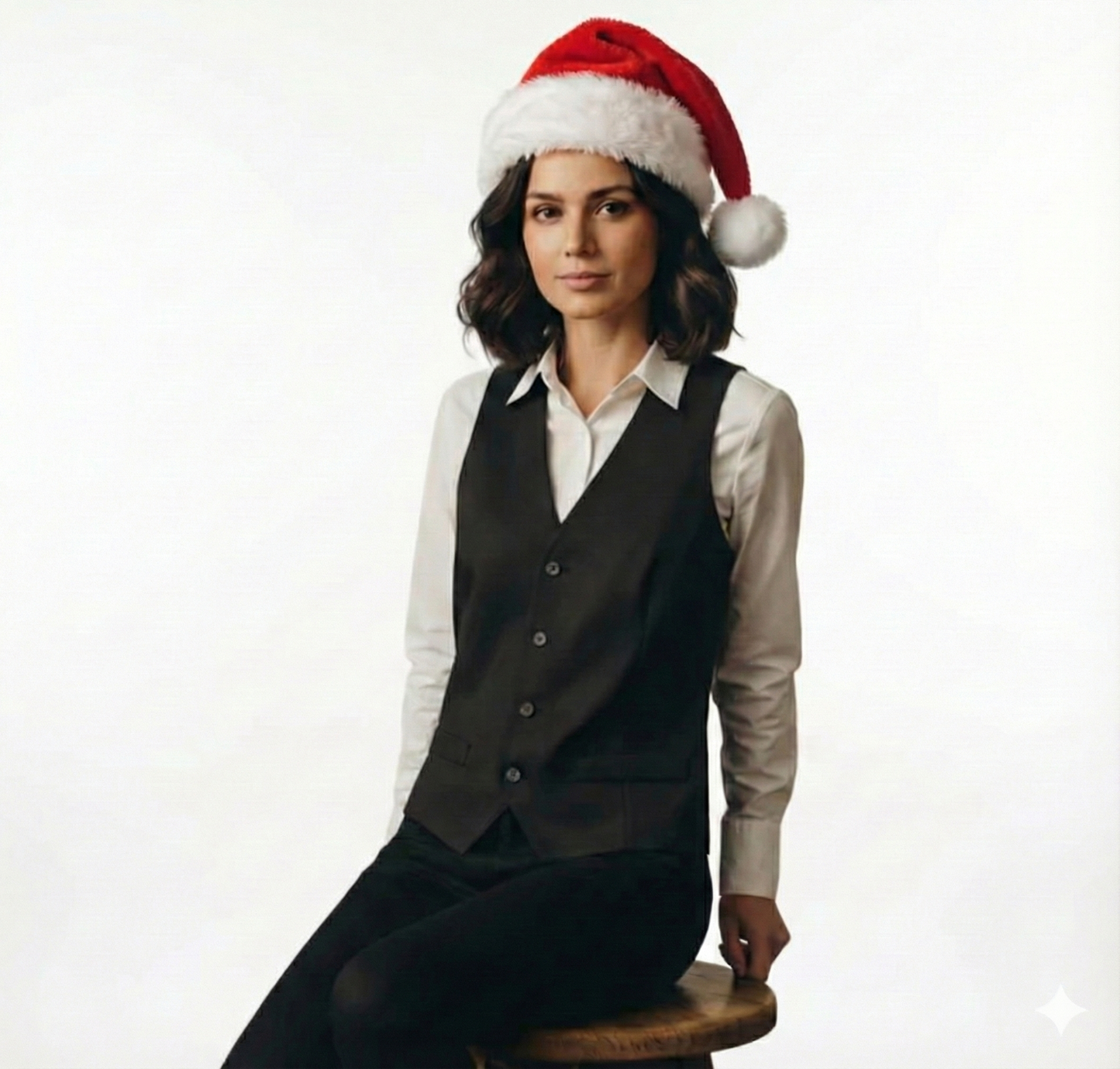 Fame® Men's Fitted Waiter Vest - V41