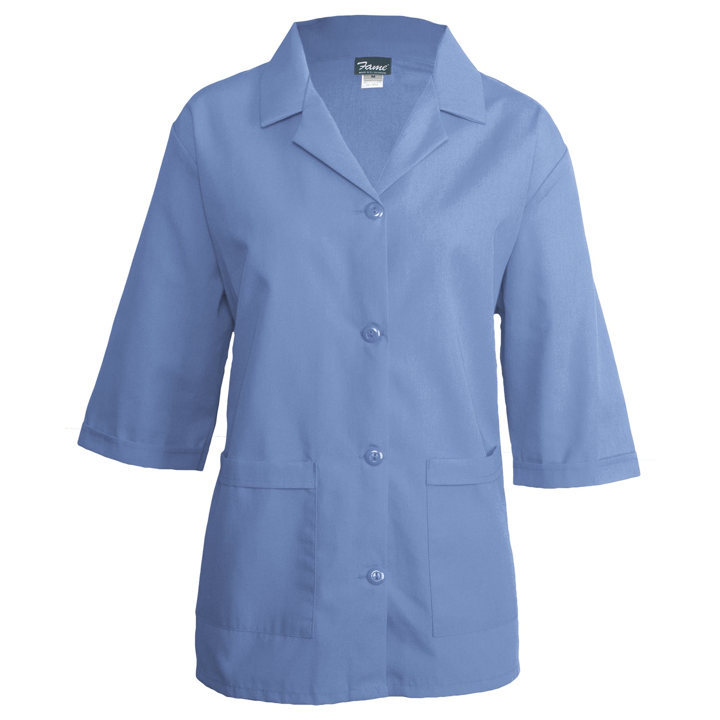 Fame® Women's Button Smock - K72 *Improved Fit* (more colors)