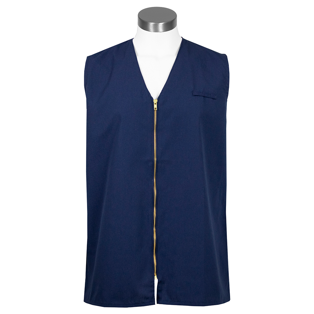 Fame® Unisex V-Neck Zipper Smock - K74FR (more colors)