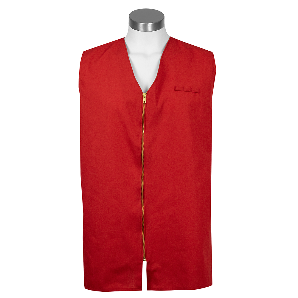 Fame® Unisex V-Neck Zipper Smock - K74FR (more colors)