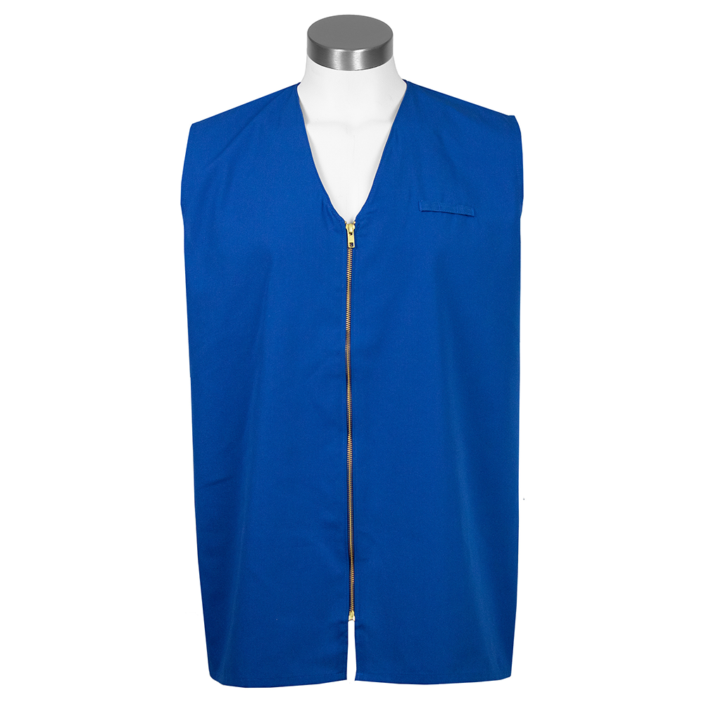 Fame® Unisex V-Neck Zipper Smock - K74FR (more colors)