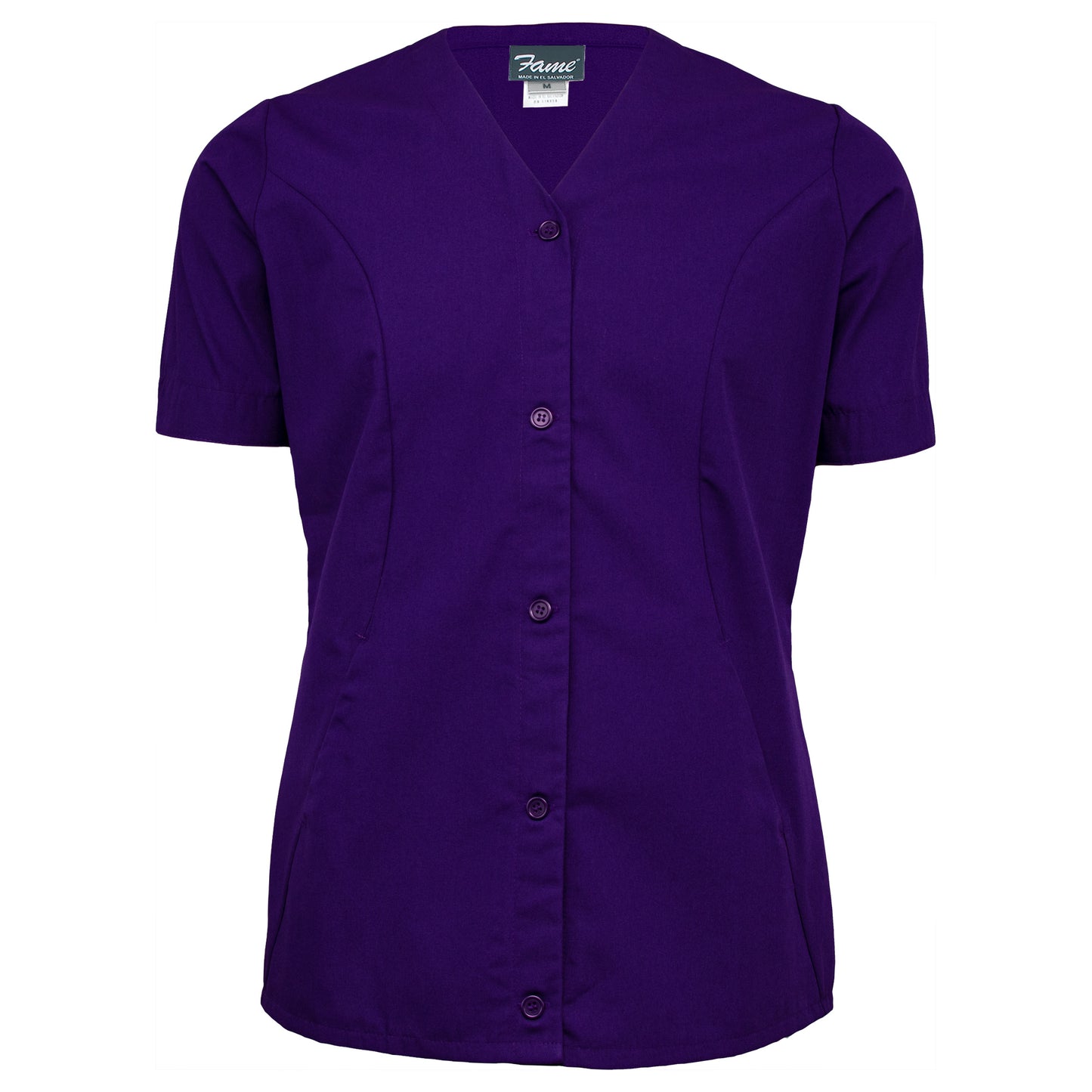 Fame® Women's Short Sleeve Smock - K77 (more colors)