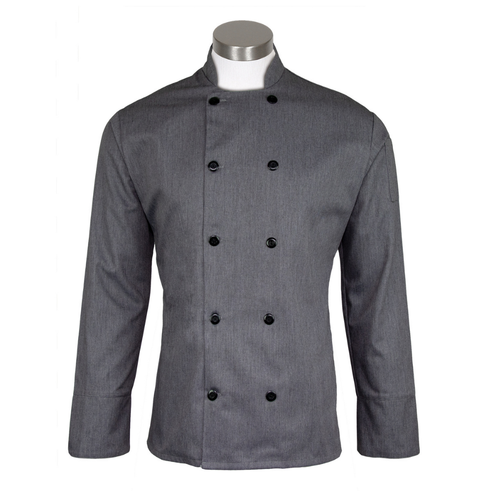 C100P - Fame® Women's Basic Long Sleeve Chef Coat (more colors)