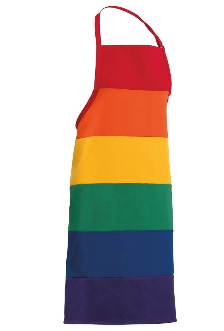 Fame® Rainbow Bib Apron