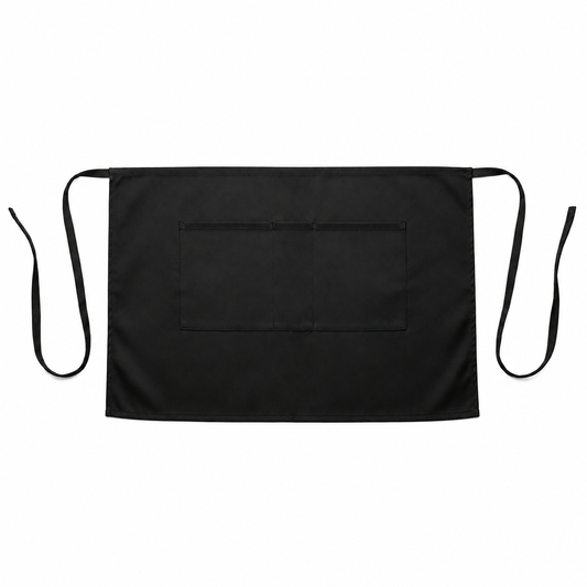 Fame® 2 Pocket Half Bistro Apron w/ Pencil Stall- F28