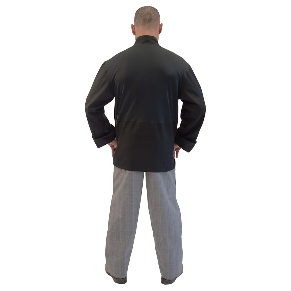 Fame® 10 Button Mesh Back Long Sleeve Chef Coat - C11P (more colors)