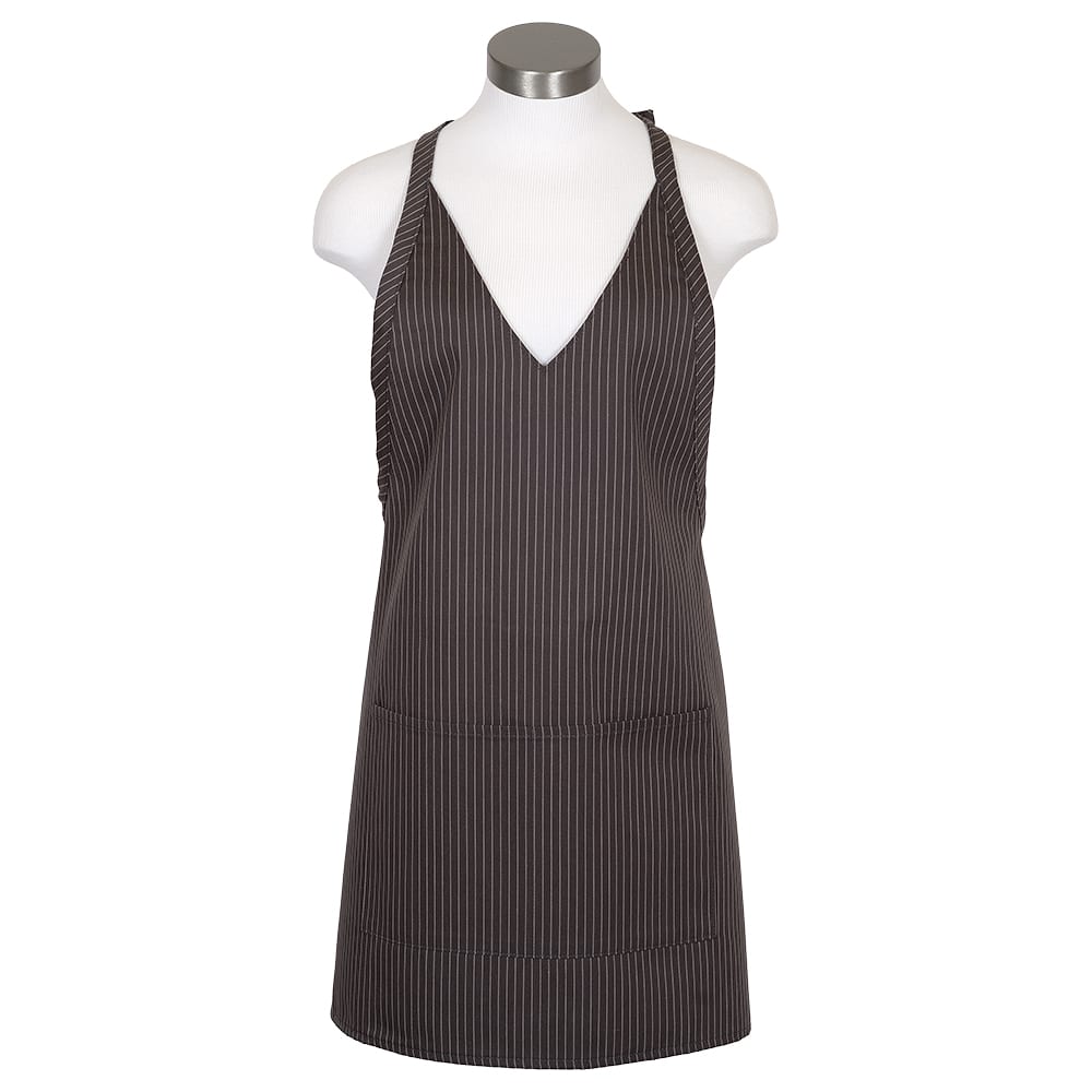 Fame® Tuxedo Style V-Neck Bib Apron- F23 (more colors)