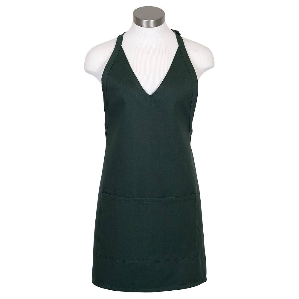 Fame® Tuxedo Style V-Neck Bib Apron- F23 (more colors)