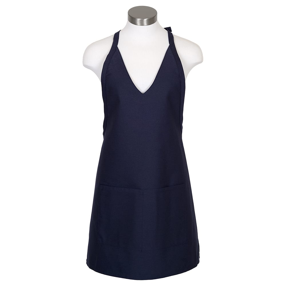 Fame® Tuxedo Style V-Neck Bib Apron- F23 (more colors)