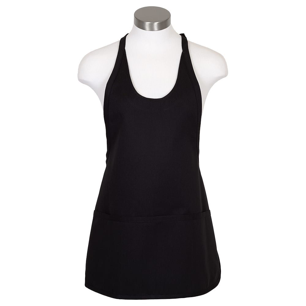 Fame® 3 Pocket Scoop Neck Bib Apron - F27