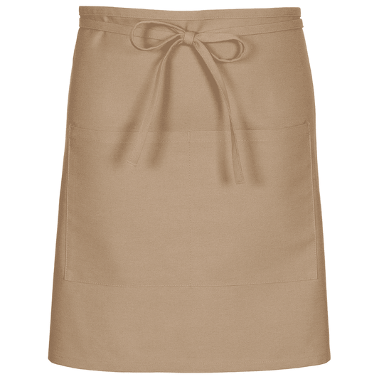 Fame® 2 Pocket Half Bistro Apron - F28 (more colors)