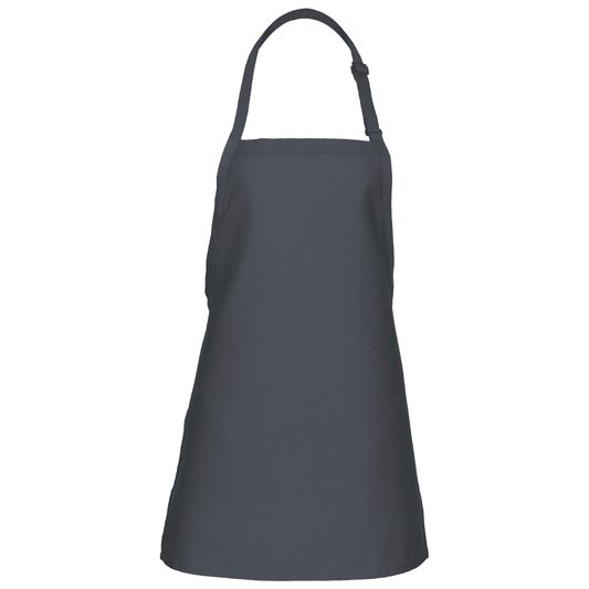 Fame® No Pocket Adjustable Bib Apron - F33 (more colors)