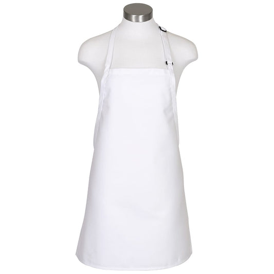 Fame® No Pocket Adjustable Long Bib Apron - F33L (more colors)