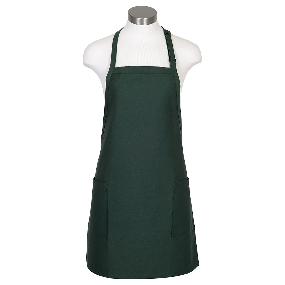 Fame® Two Patch Pocket Bib Apron - F53 (more colors)