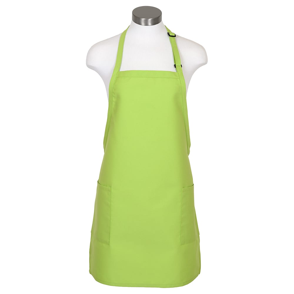 Fame® Two Patch Pocket Bib Apron - F53 (more colors)