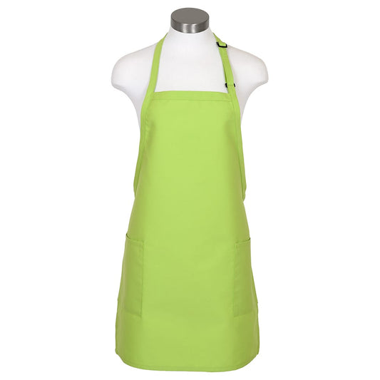 Fame® Two Patch Pocket Bib Apron - F53 (more colors)