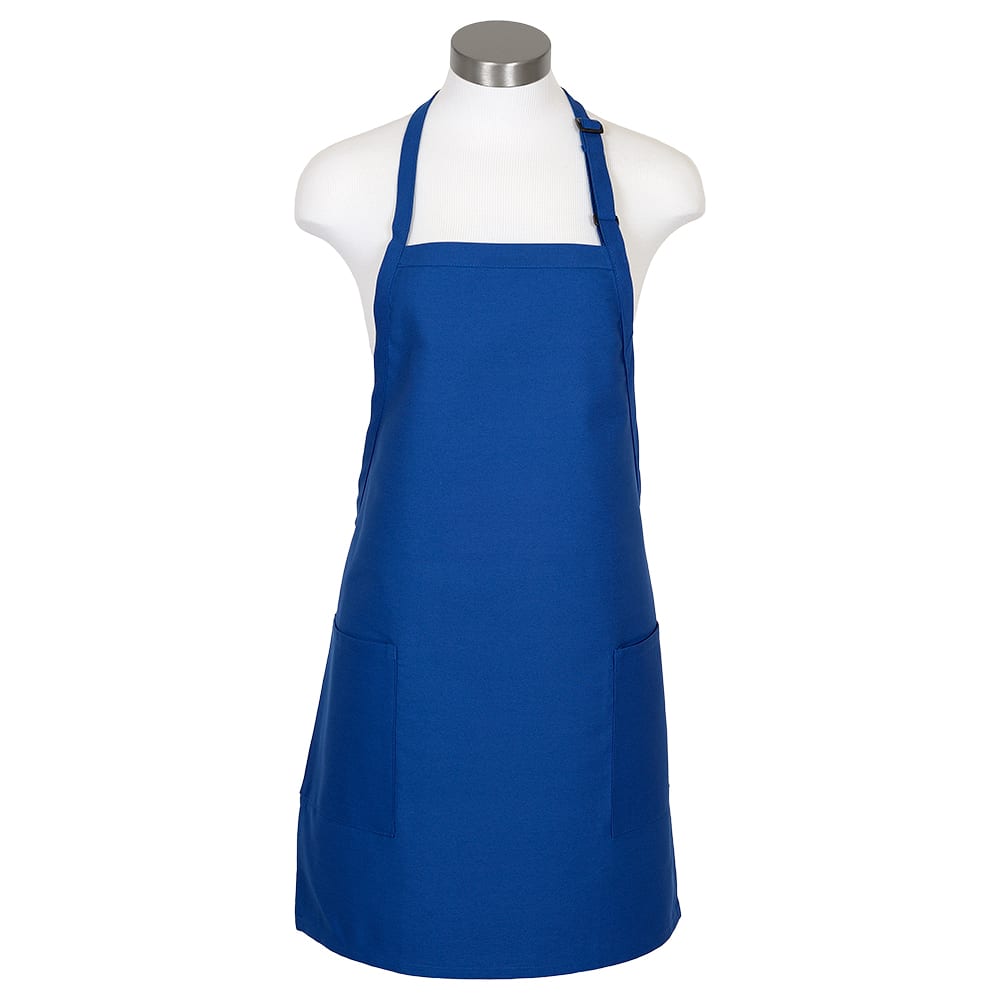 Fame® Two Patch Pocket Bib Apron - F53 (more colors)