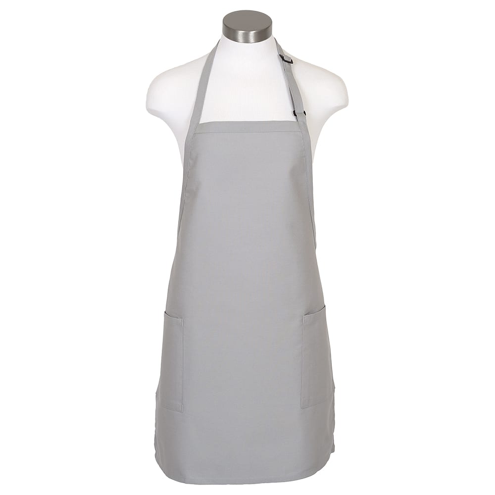 Fame® Two Patch Pocket Bib Apron - F53 (more colors)