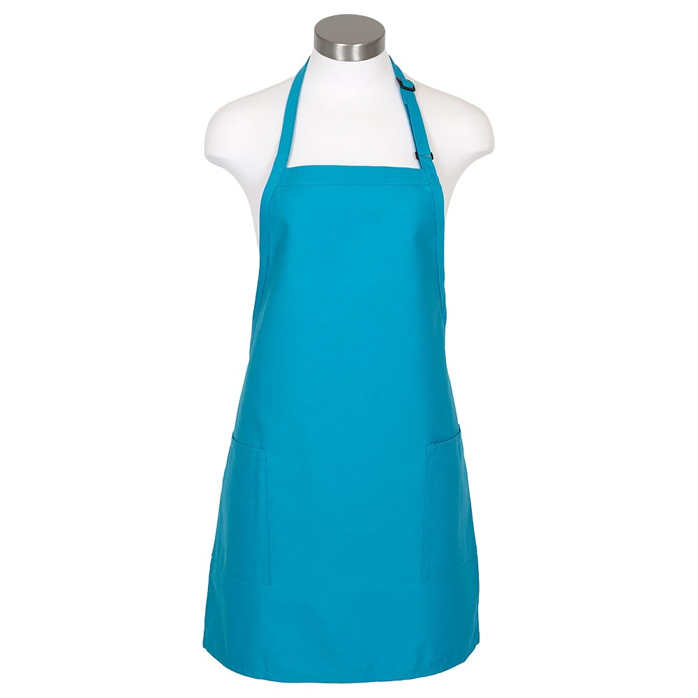 Fame® Two Patch Pocket Bib Apron - F53 (more colors)
