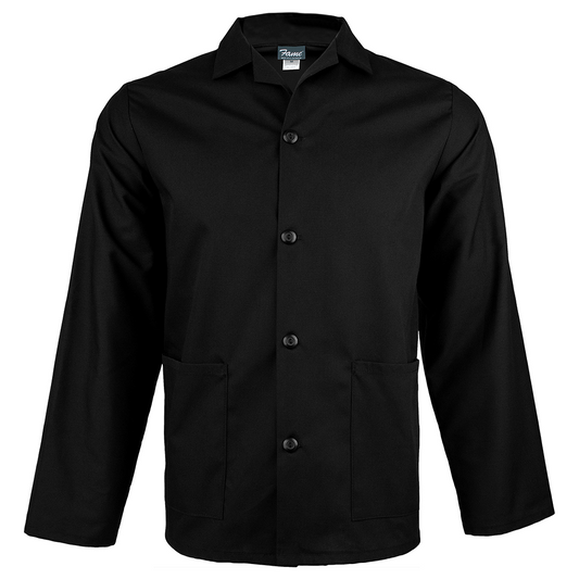 Fame® Unisex Long Sleeve Button Smock - Counter Coat - K71LS (more colors)