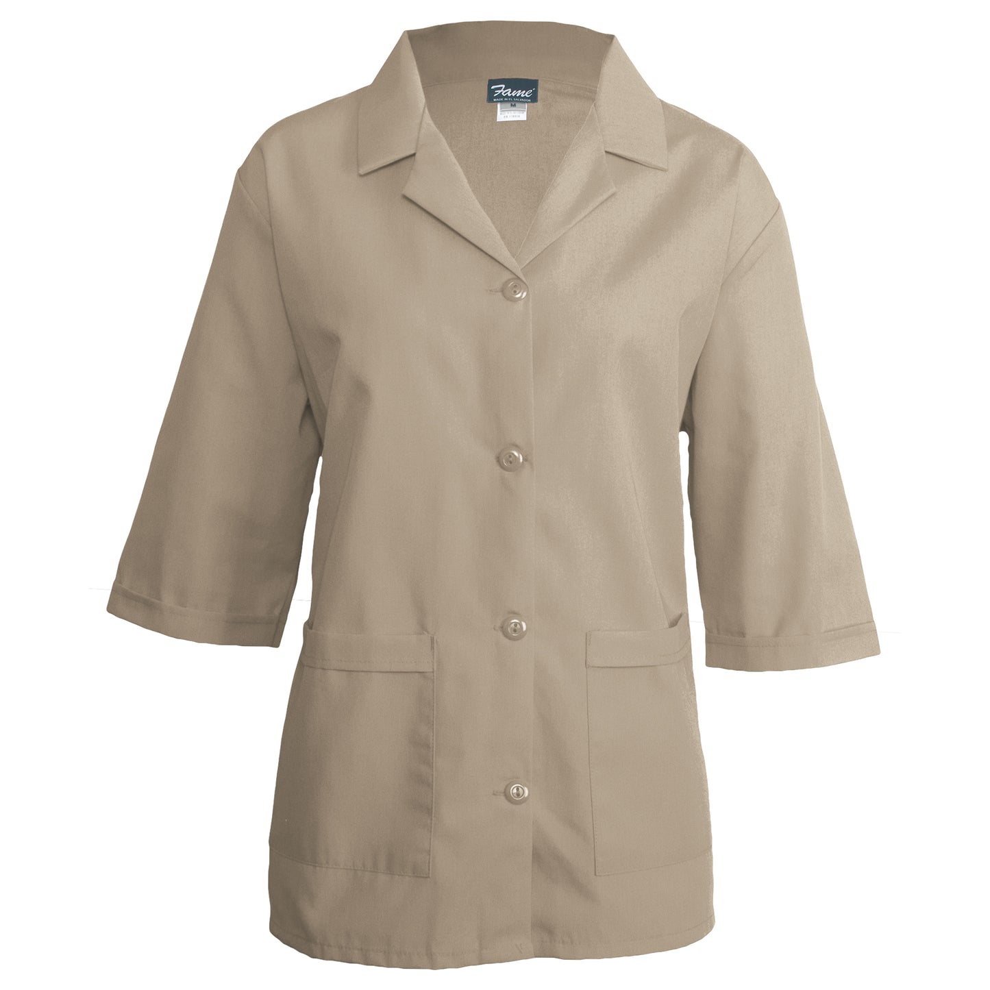 Fame® Women's Button Smock - K72 *Improved Fit* (more colors)