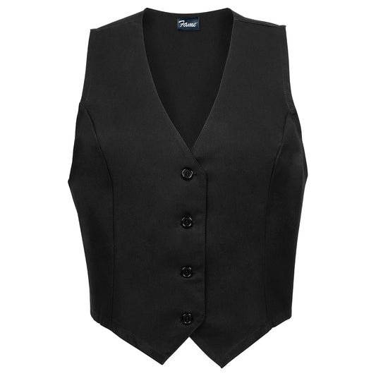 Fame® Women's Regular Fitted Waitress Vest - V42L